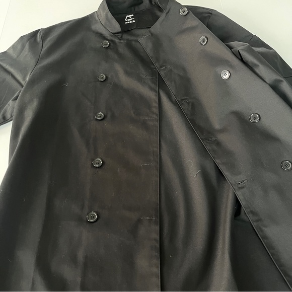NWOT Mobb Unisex Chef Coat, Black, L and M available - Picture 5 of 12